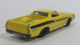 2014 HW Off-Road Hot Trucks Hot Wheels '72 Ford Ranchero Yellow Die Cast Toy Car Vehicle