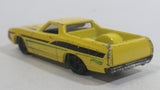 2014 HW Off-Road Hot Trucks Hot Wheels '72 Ford Ranchero Yellow Die Cast Toy Car Vehicle