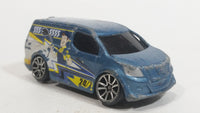 2013 MotorMax Fast Lane Street Linx 24/7 555-5555 Blue Grey Mini Van 6143-6 Die Cast Toy Car Vehicle