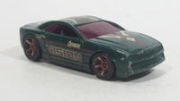 2015 Hot Wheels Marvel Avengers: Age of Ultron Muscle Tone Dark Green Die Cast Toy Car Vehicle