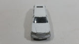 1992 Road Champs Deluxe Series Airport Limousine White Die Cast Toy Car Vehicle With Opening Doors and Sliding Sunroof