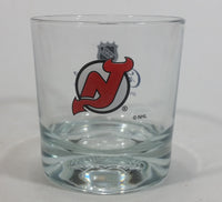 Rare Limited Release Crown Royal "NHL Rocks" New Jersey Devils Hockey Team Clear Glass Whisky Cup