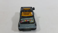 Majorette Depanneuse Truck "International Foundation" No. 228 Black Die Cast Toy Car Vehicle