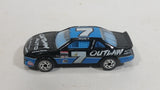 1995 Matchbox Pontiac Grand Prix Stock Car #7 Outlaw Auto Parts Black Blue Die Cast Toy Race Car Vehicle