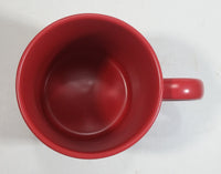 Disney Genuine Authentic Original Classic Animation Tinkerbell Peter Pan Red Ceramic Coffee Mug Collectible