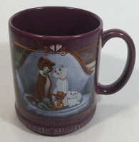 Disney Genuine Authentic Original Classic Animation the Aristo Cats Purple Ceramic Coffee Mug Collectible