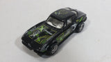 1999 Hot Wheels '64 Corvette Sting Ray X-Treme Black Die Cast Toy Classic Muscle Car Vehicle