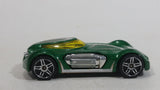 2009 Hot Wheels Track Stars Dodge XP-07 Metalflake Green Die Cast Toy Car Vehicle