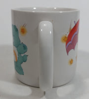 1985 American Greetings Care Bears "Fill your day with starshine!" White Stoneware Coffee Mug Collectible