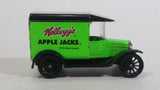 1996 Matchbox 1921 Model T Ford Kellogg's Frosted Apple Jacks Cereal Bright Green Die Cast Toy Classic Antique Car Delivery Vehicle