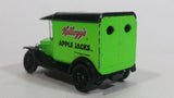 1996 Matchbox 1921 Model T Ford Kellogg's Frosted Apple Jacks Cereal Bright Green Die Cast Toy Classic Antique Car Delivery Vehicle