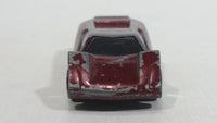 1999 Hot Wheels Maximizer Dark Red Die Cast Toy Car - McDonald's Happy Meal 10/16