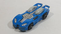 2000 Hot Wheels Super Launcher Splittin' Image II Neon Blue Die Cast Toy Car Vehicle