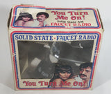 Rare HTF Vintage 1978 Solid State Faucet Radio "You Turn Me On!" Sink Tap Shaped with Box