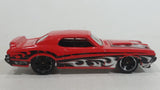 2014 Hot Wheels HW Workshop Heat Fleet '69 Mercury Cougar Eliminator Red Die Cast Toy Muscle Car Vehicle