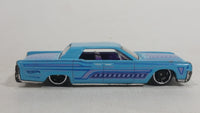 2014 Hot Wheels HW Workshop Garage '64 Continental Light Blue Die Cast Toy Muscle Car Vehicle