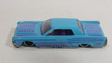 2014 Hot Wheels HW Workshop Garage '64 Continental Light Blue Die Cast Toy Muscle Car Vehicle