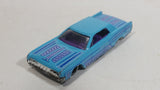 2014 Hot Wheels HW Workshop Garage '64 Continental Light Blue Die Cast Toy Muscle Car Vehicle