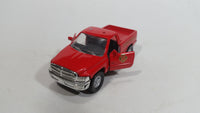 2016 Maisto Dodge Ram Truck City F.D. Fire Search and Rescue Red 1/46 Scale Pull Back Motorized Friction Die Cast Toy Car Vehicle with Opening Doors - Damaged lights on the roof