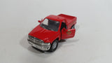 2016 Maisto Dodge Ram Truck City F.D. Fire Search and Rescue Red 1/46 Scale Pull Back Motorized Friction Die Cast Toy Car Vehicle with Opening Doors - Damaged lights on the roof