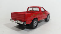 2016 Maisto Dodge Ram Truck City F.D. Fire Search and Rescue Red 1/46 Scale Pull Back Motorized Friction Die Cast Toy Car Vehicle with Opening Doors - Damaged lights on the roof