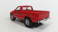 2016 Maisto Dodge Ram Truck City F.D. Fire Search and Rescue Red 1/46 Scale Pull Back Motorized Friction Die Cast Toy Car Vehicle with Opening Doors - Damaged lights on the roof