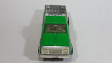 Vintage Tonka Pickup Truck Bright Green and Chrome Pressed Steel Toy Car Vehicle with Towing Hitch