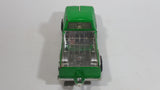 Vintage Tonka Pickup Truck Bright Green and Chrome Pressed Steel Toy Car Vehicle with Towing Hitch