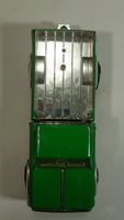 Vintage Tonka Pickup Truck Bright Green and Chrome Pressed Steel Toy Car Vehicle with Towing Hitch