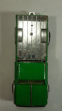 Vintage Tonka Pickup Truck Bright Green and Chrome Pressed Steel Toy Car Vehicle with Towing Hitch