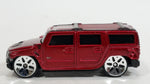 Maisto Hummer H2 Dark Red Die Cast Toy Truck SUV Vehicle