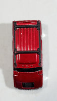 Maisto Hummer H2 Dark Red Die Cast Toy Truck SUV Vehicle