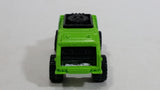 2012 Matchbox City Garbage Grinder Truck Lime Green Die Cast Toy Car Vehicle