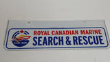 Royal Canadian Marine Search & Rescue License Plate Add-On Metal Tag