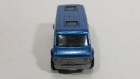 2009 Matchbox Service Center Chevy Van Custom Paint Works Metalflake Blue Die Cast Toy Car Vehicle