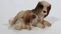 Giftcraft Mother Dog and Puppy Dog Resin Decorative Ornament