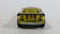 2012 Hot Wheels Track Stars Nerve Hammer #6 Clear Yellow Die Cast Toy Car Vehicle