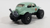 2010 Matchbox Desert Endurance Volkswagen Beetle 4x4 Light Blue Die Cast Toy Car Vehicle