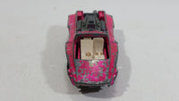 Vintage 1971 Hot Wheels Red Lines Hairy Hauler Spectraflame Pink Die Cast Toy Car Vehicle Made in USA