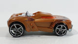 2012 Hot Wheels Growler Brown Die Cast Toy Car Vehicle