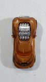 2012 Hot Wheels Growler Brown Die Cast Toy Car Vehicle