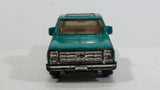 2009 Matchbox Service Center 1975 Chevy Stepside Truck Green Die Cast Toy Car Vehicle