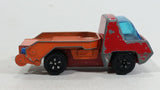 Vintage PlayArt Dump Truck Red and Orange Die Cast Toy Car Vehicle Missing the Bin - Hong Kong