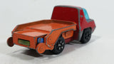 Vintage PlayArt Dump Truck Red and Orange Die Cast Toy Car Vehicle Missing the Bin - Hong Kong