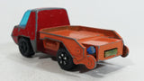 Vintage PlayArt Dump Truck Red and Orange Die Cast Toy Car Vehicle Missing the Bin - Hong Kong