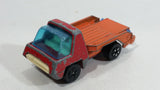 Vintage PlayArt Dump Truck Red and Orange Die Cast Toy Car Vehicle Missing the Bin - Hong Kong