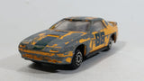 Rare Vintage Zee Toys Dyna Wheels Mazda Rx-7 Turbo #88 D90 Orange Mustard Yellow Die Cast Toy Race Car Vehicle
