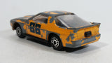 Rare Vintage Zee Toys Dyna Wheels Mazda Rx-7 Turbo #88 D90 Orange Mustard Yellow Die Cast Toy Race Car Vehicle