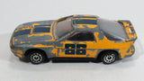 Rare Vintage Zee Toys Dyna Wheels Mazda Rx-7 Turbo #88 D90 Orange Mustard Yellow Die Cast Toy Race Car Vehicle
