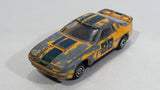Rare Vintage Zee Toys Dyna Wheels Mazda Rx-7 Turbo #88 D90 Orange Mustard Yellow Die Cast Toy Race Car Vehicle
